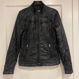 The North Face Arel Black Motorcycle Jacket